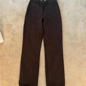 Abercrombie & Fitch Brown Ultra High Rise Jeans